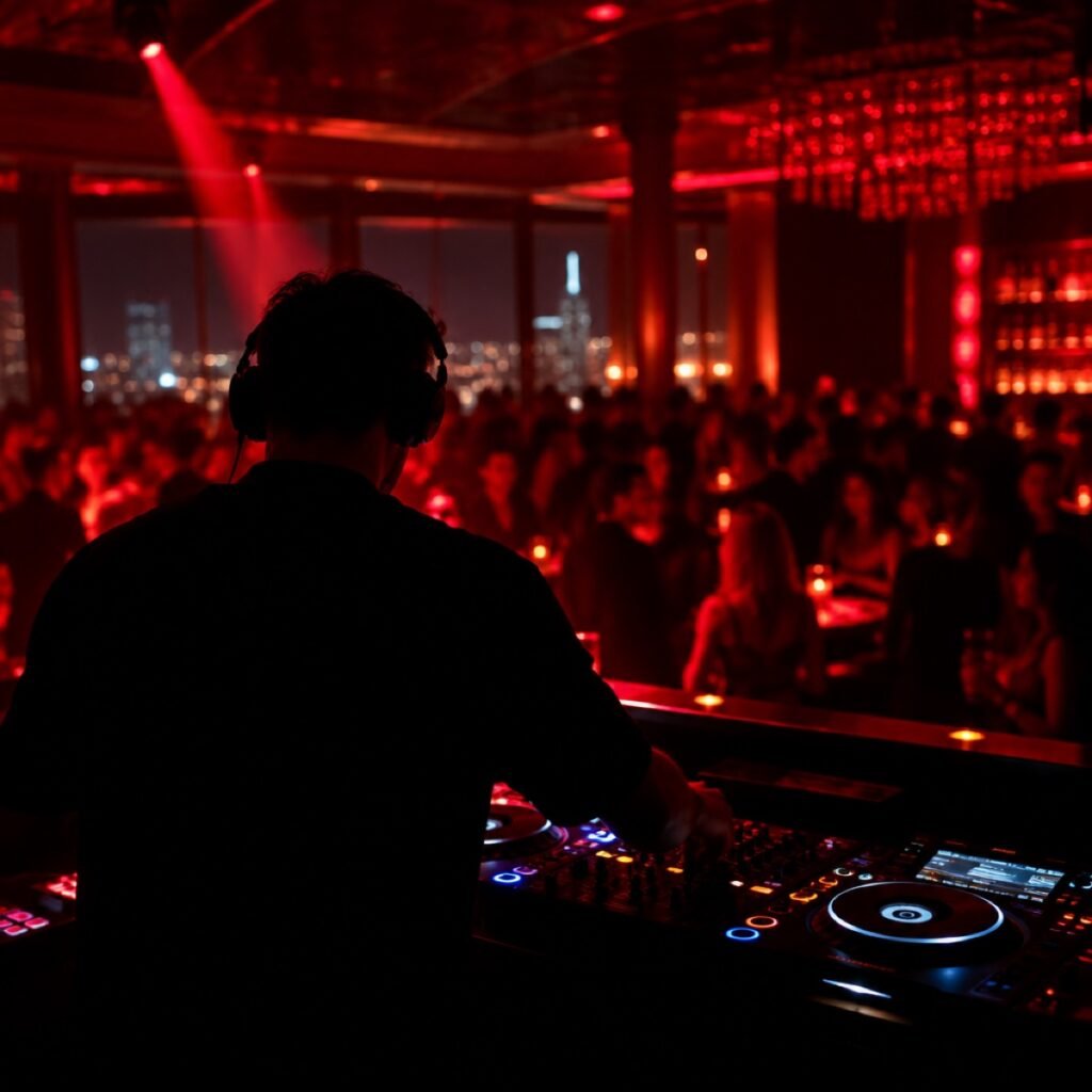 Friday night DJ set