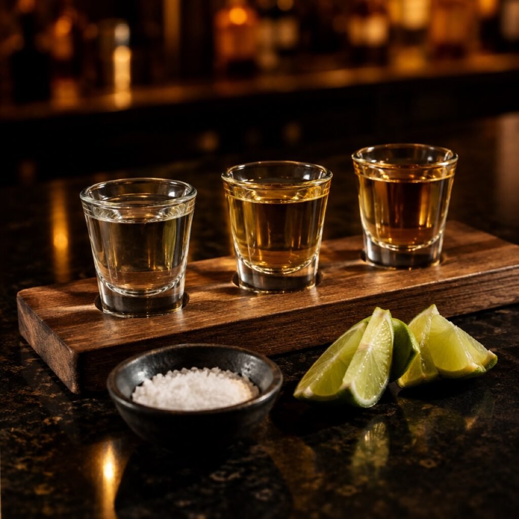 Top Shelf Tequila Flight