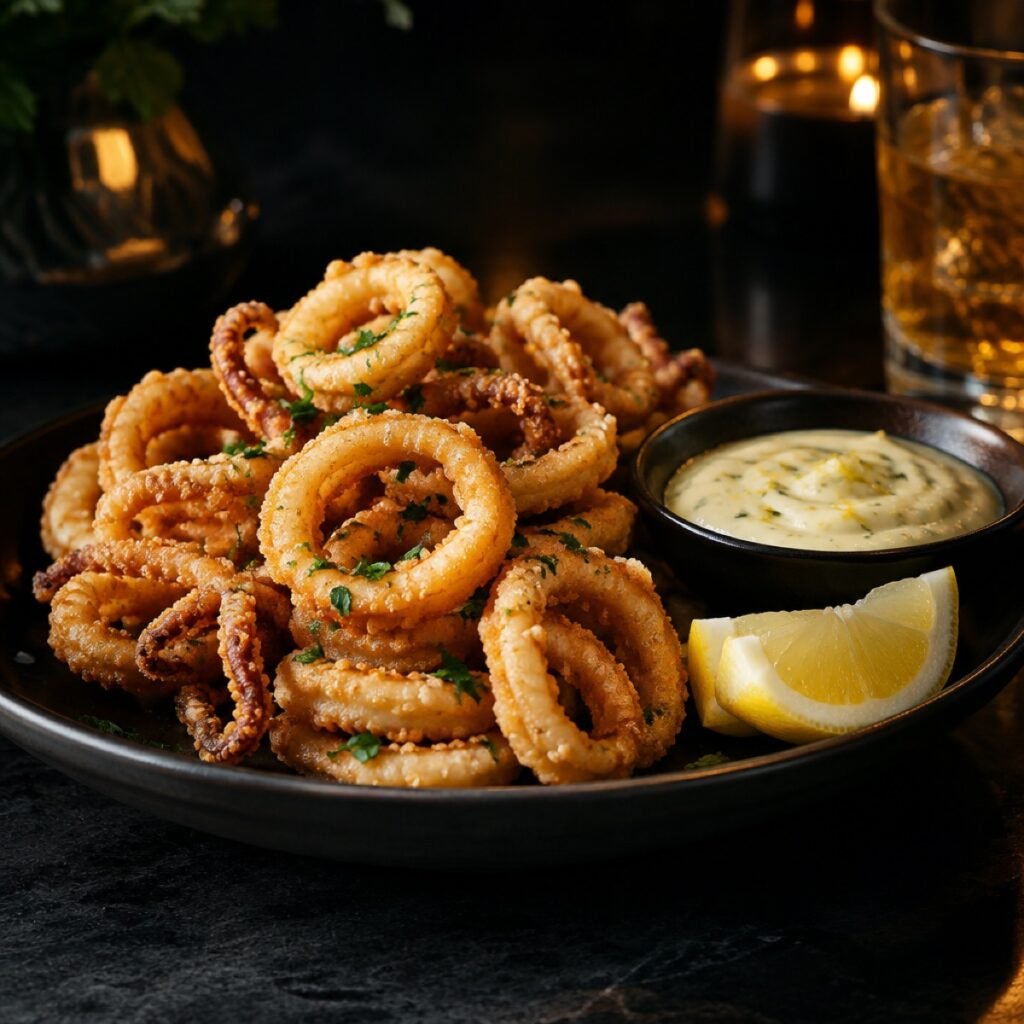Fried Calamari appetizer