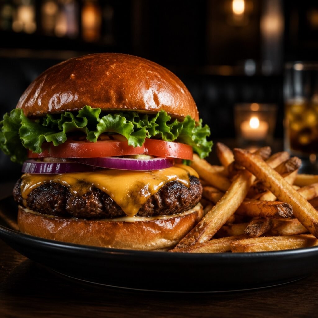 Locker Room Signature Burger